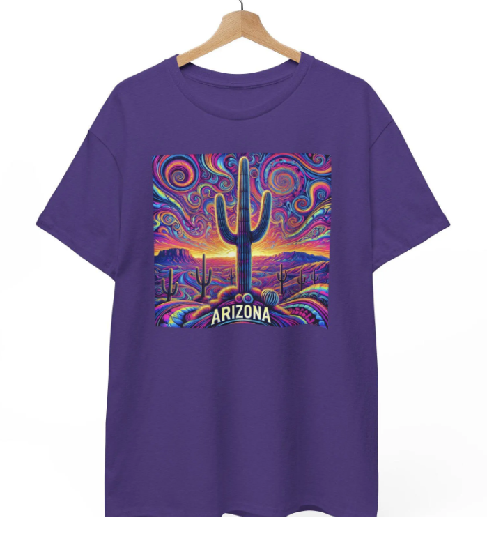 Psychedelic Arizona Tee Shirt