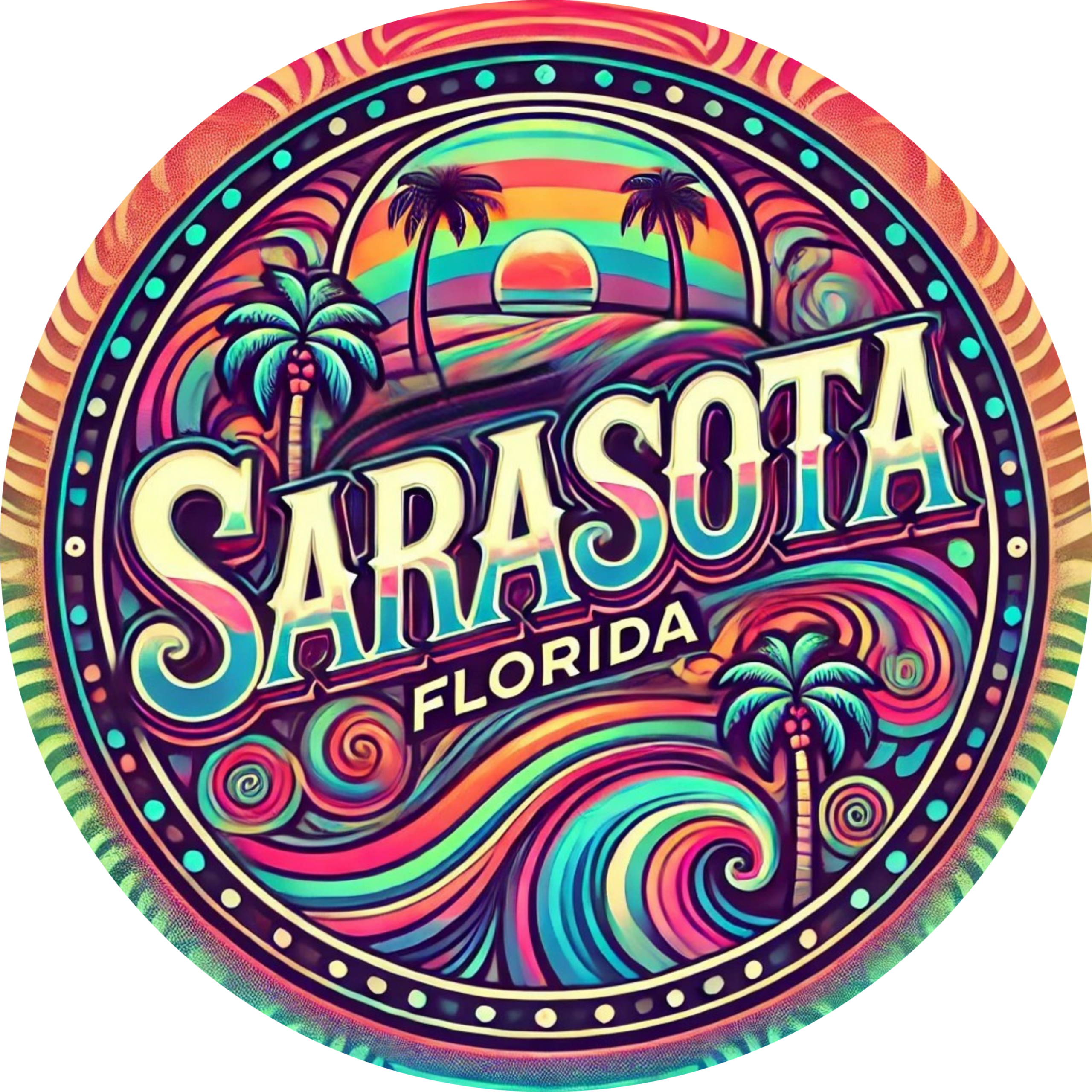 Sarasota, Florida Psychedelic Design